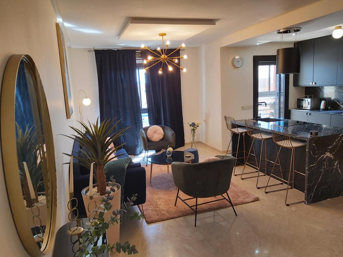 Luxueux appartement entre Gueliz et l'Hivernage avec WIFI Marrakesh Extérieur photo